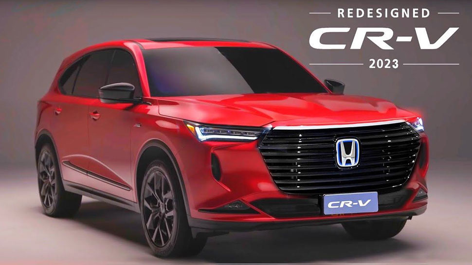 Honda Teased 2023 CRV SUV For North American Market Ahead Of Global