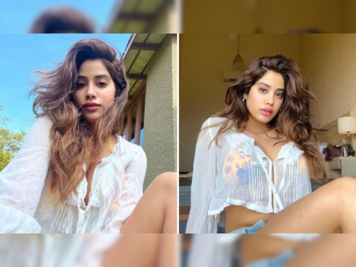 पिता के सामने ऐसे कपड़े पहनकर निकलीं Janhvi Kapoor, कैमरे की लाइट पड़ते ही Oops मोमेंट का हुईं शिकार