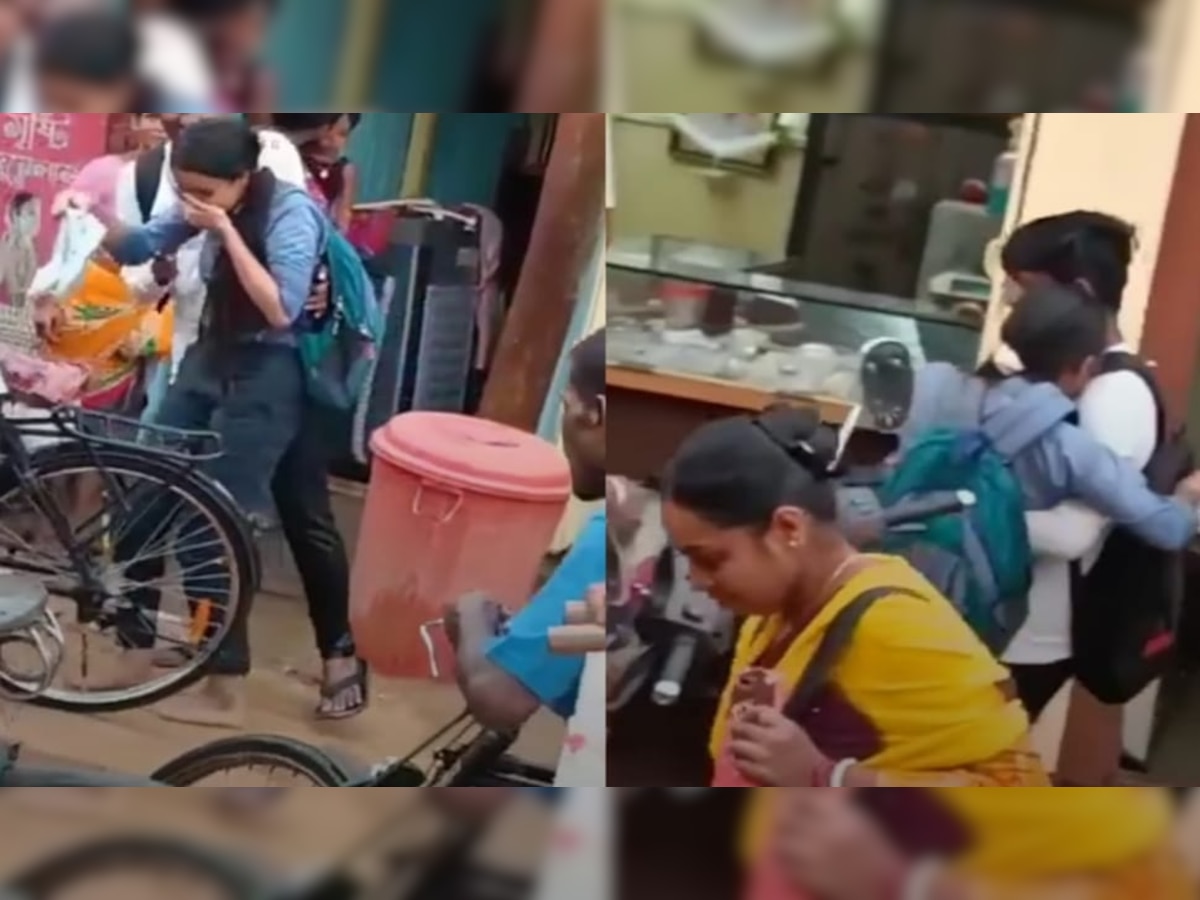 Viral Video: प्यार में क्या-क्या नहीं करना पड़ा, पानी से भरी सड़क पर गर्लफ्रेंड को गोद में उठाया और फिर...