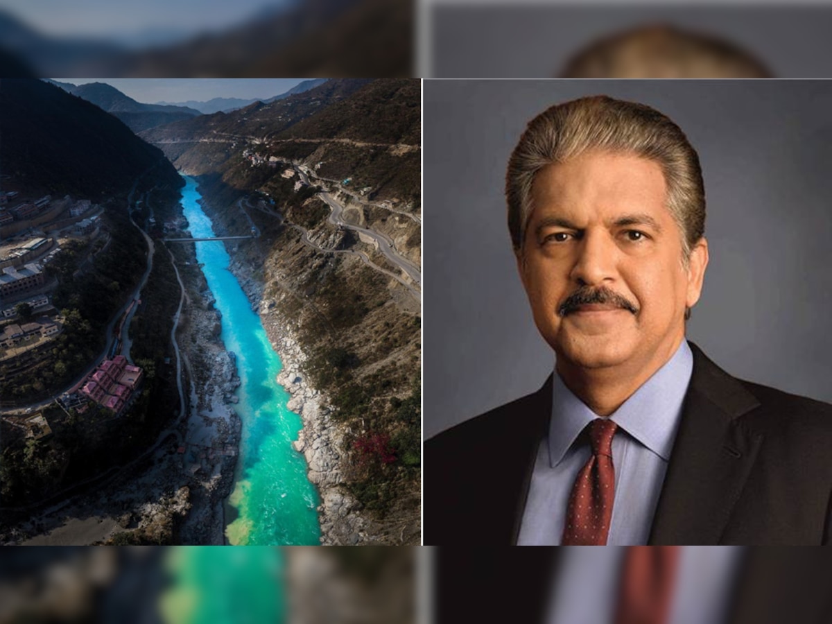 अलकनंदा नदी की तस्वीर देख अचंभित रह गए Anand Mahindra, कही दिल छू लेने वाली बात