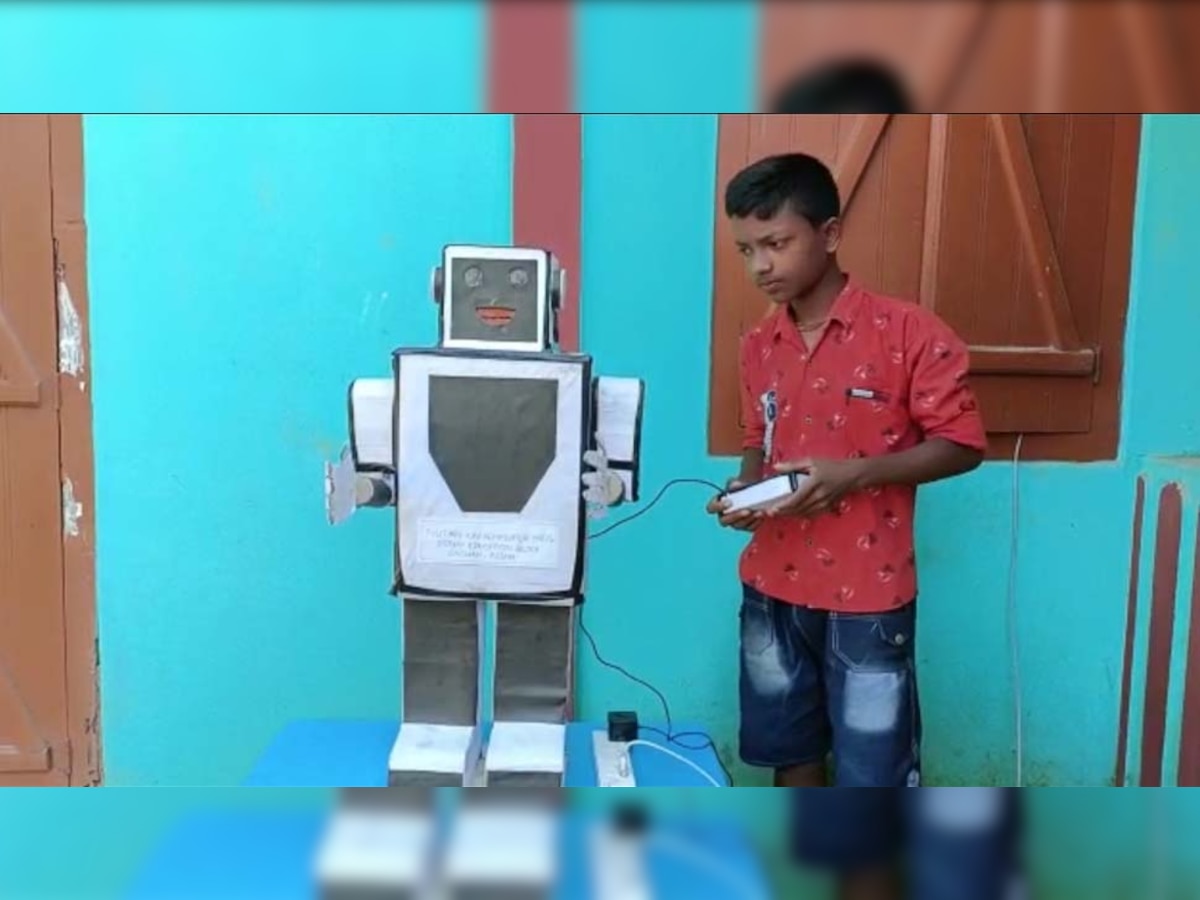 Boy Made Robot