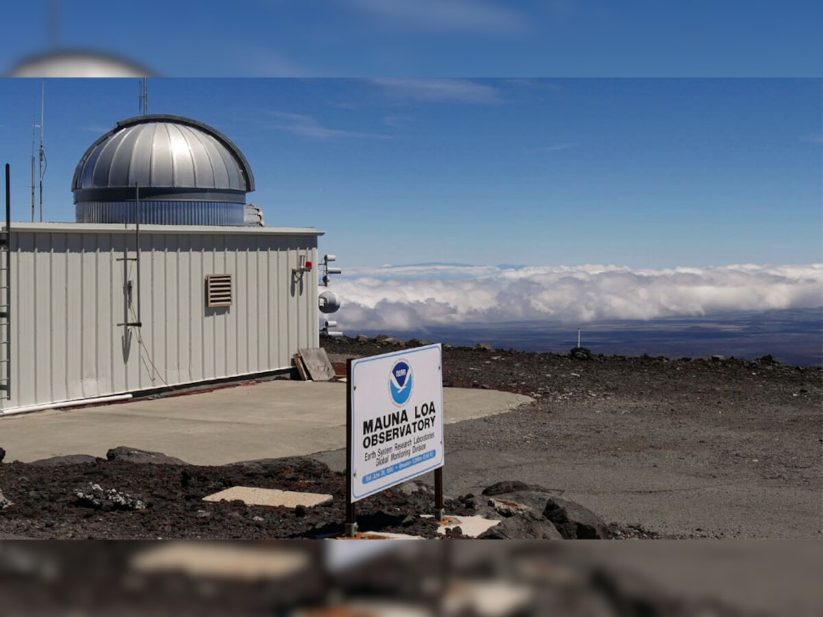 Mauna Loa Atmospheric Baseline Observatory in Hawaii 