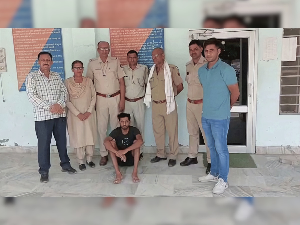 भादरा पुलिस ने 7 किलो पोस्त-जिंदा कारतूस किया बरामद, युवक गिरफ्तार, युवती फरार