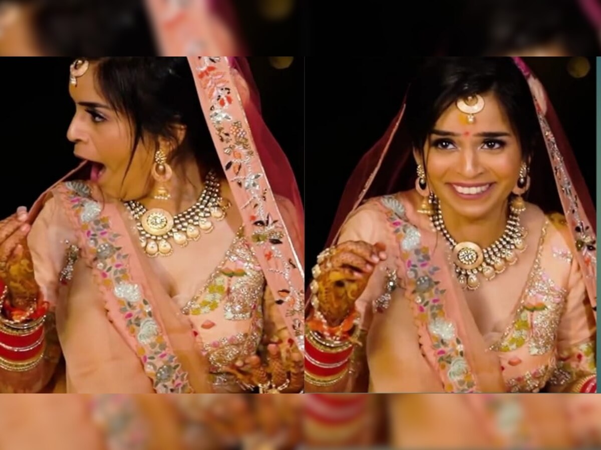 Viral Video: शादी की चल रही थी रस्में, तभी कैमरे में कैद हो गई दुल्हन की ऐसी हरकत, अचानक से बदल गया चेहरे का रिएक्शन