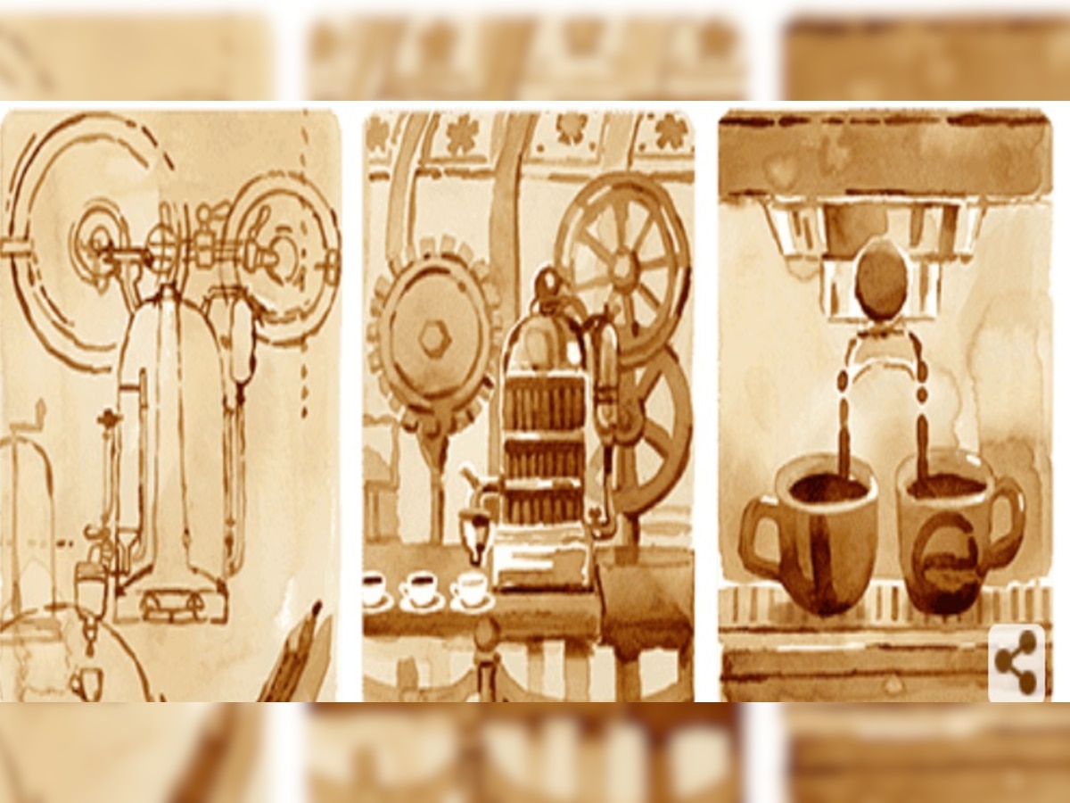 Google doodle: ऐसे बनी थी कॉफी मशीन, मोरियोनडो हैं एस्प्रेसो मशीन के गॉडफादर 