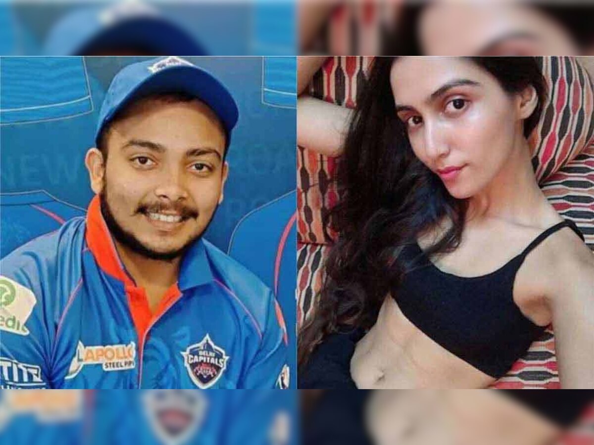 Prithvi Shaw And His Girlfriend Prachi Singh Breakup Prachi Singh Glamorous Photos Love Story