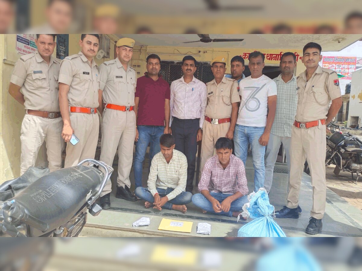 डीएसटी ओर महवा पुलिस की सयुंक्त कार्रवाई