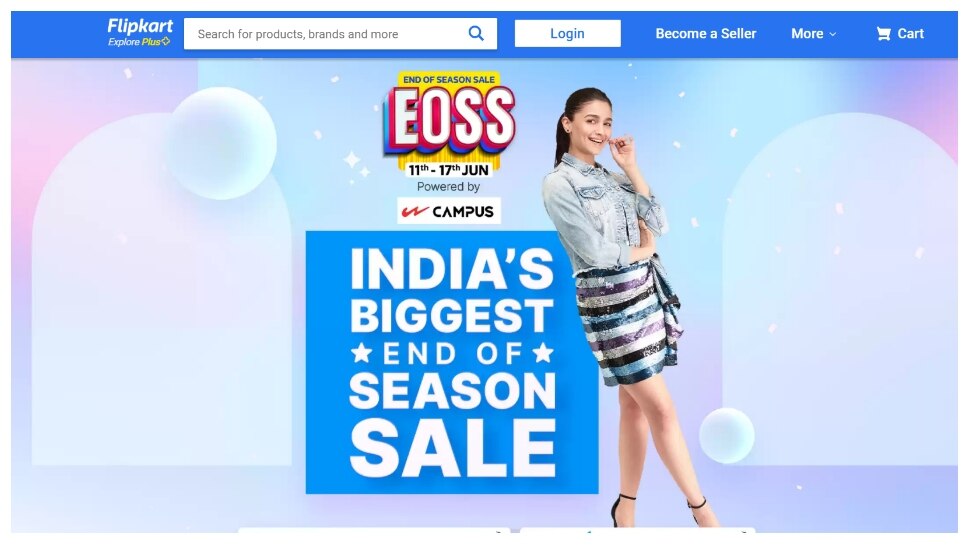 Flipkart EOSS Flipkart end of session sale check here cashback and