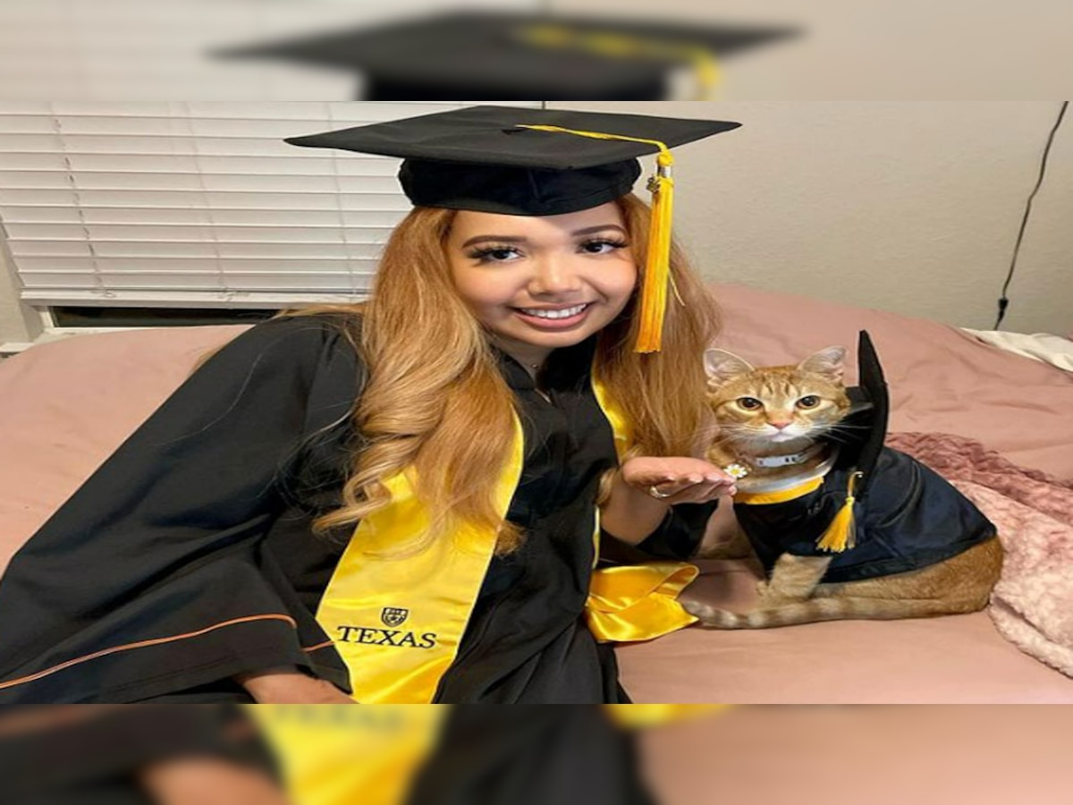 Cat's Graduation: नहीं देखी होगी कभी ऐसी बिल्ली जिसने की है ग्रैजुएशन! किस्सा जानकर उड़ जाएंगे होश!