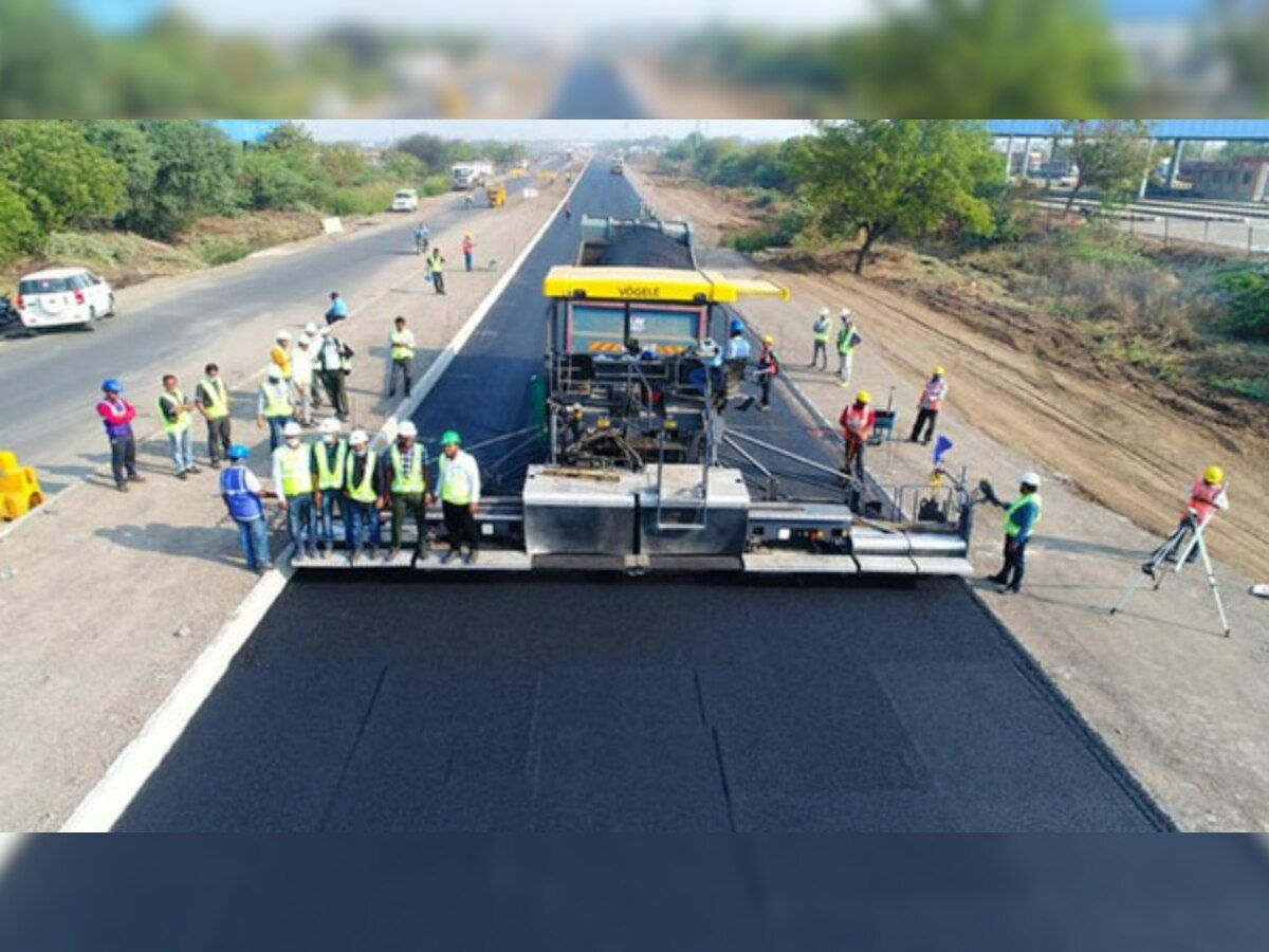  NHAI ने की मिसाल पेश, 105.33 घंटे में 75 किलोमीटर की सड़क का निर्माण कर बनाया रिकॉर्ड