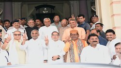 बिहार विधान परिषद चुनाव में नामांकन के दौरान एनडीए ने दिखाई एकजुटता