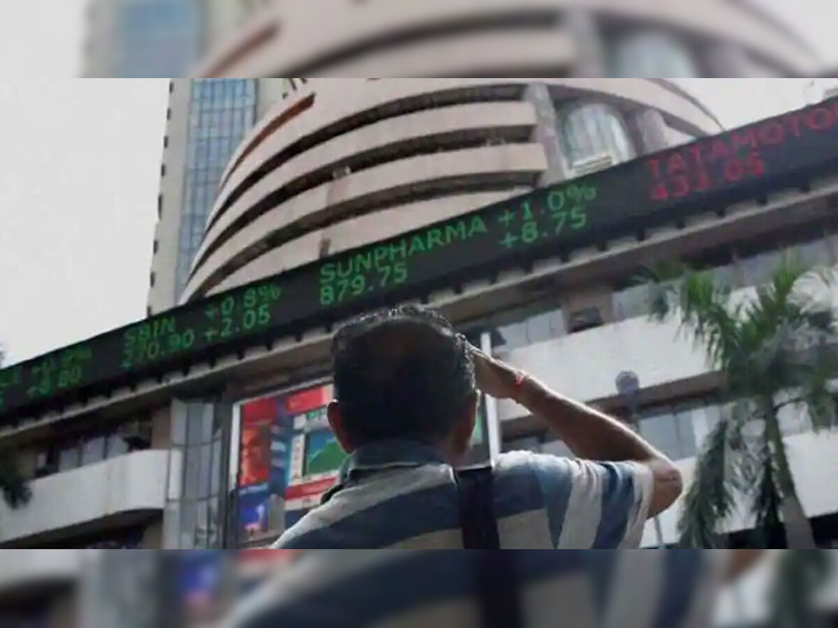Stock Market Update: ग्‍लोबल संकेतों से शेयर बाजार में ग‍िरावट, सेंसेक्‍स 55 हजार के नीचे