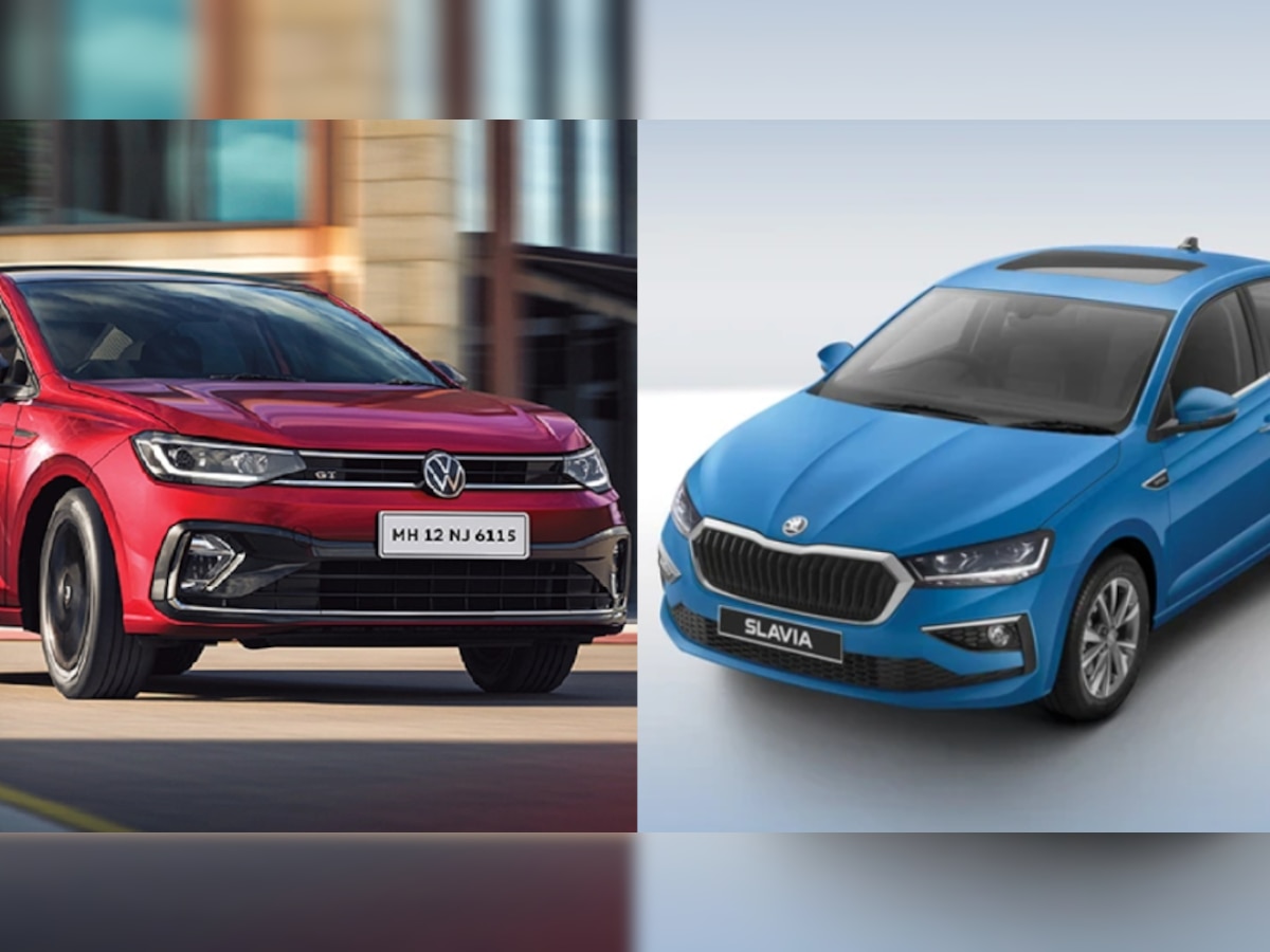 Volkswagen Virtus और Skoda Slavia के फीचर्स, कंपोनेंट्स, प्लेटफॉर्म और इंजन हैं एक जैसे! लेकिन कीमत में है अंतर; जानें कितना