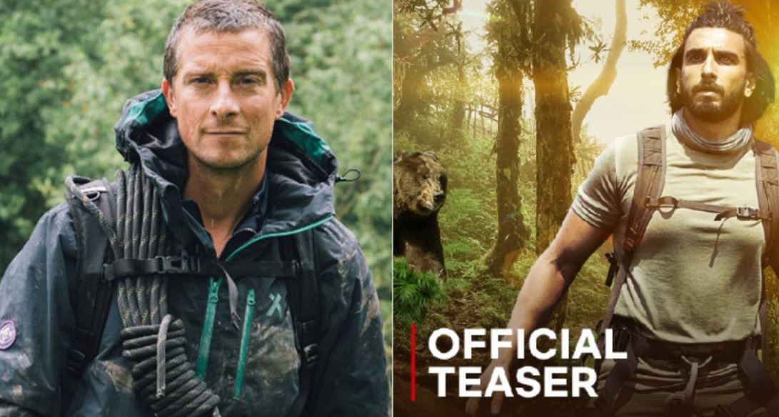 Ranveer vs Wild Bear Grylls: जंगली जानवरों के बीच फंसे रणवीर सिंह, पीछे पड़ा भालू
