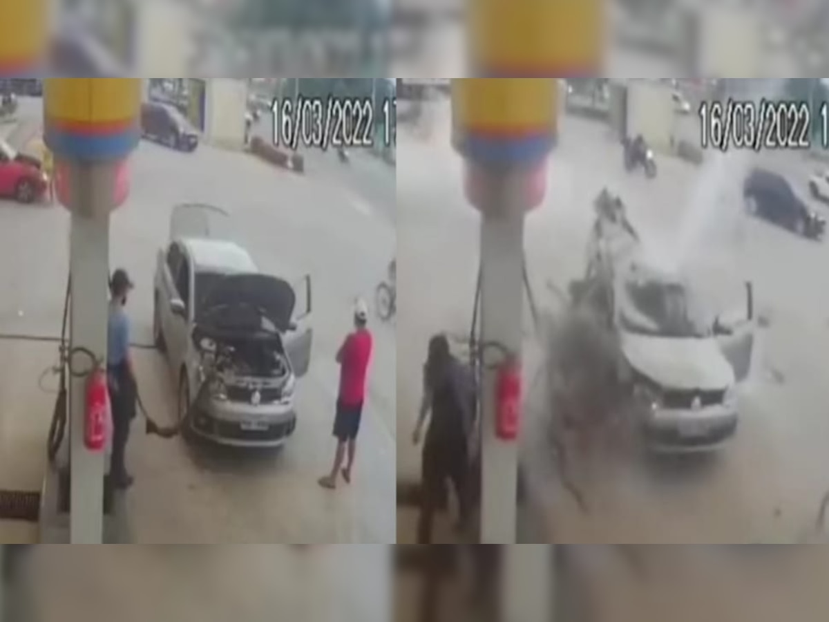 Viral Video: CNG भरवाते हैं तो हो जाएं सावधान, ऐसा हुआ धमाका और कार हुई चकनाचूर; दिल दहला देगा वीडियो