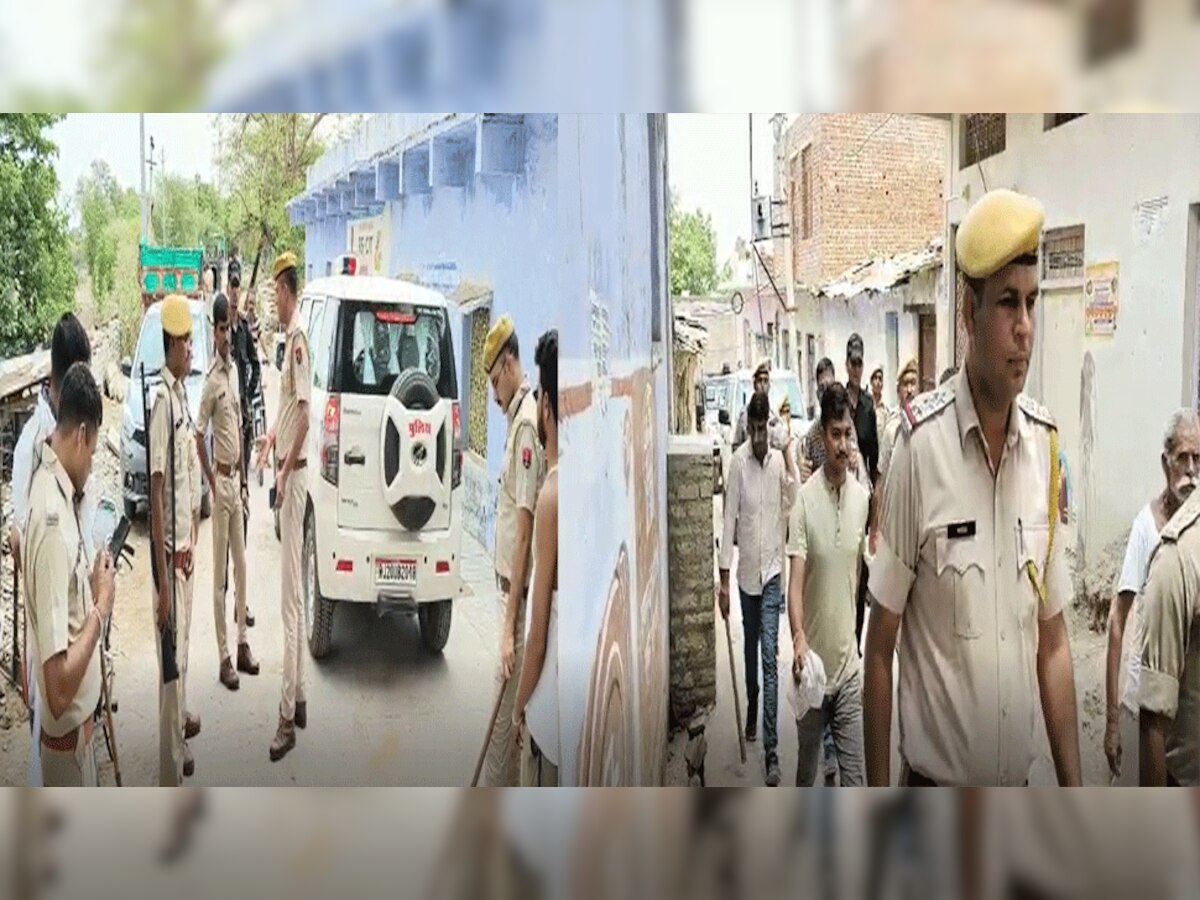 पुलिस ने गांव को बनाया छावनी, 7 आरोपी गिरफ्तार.