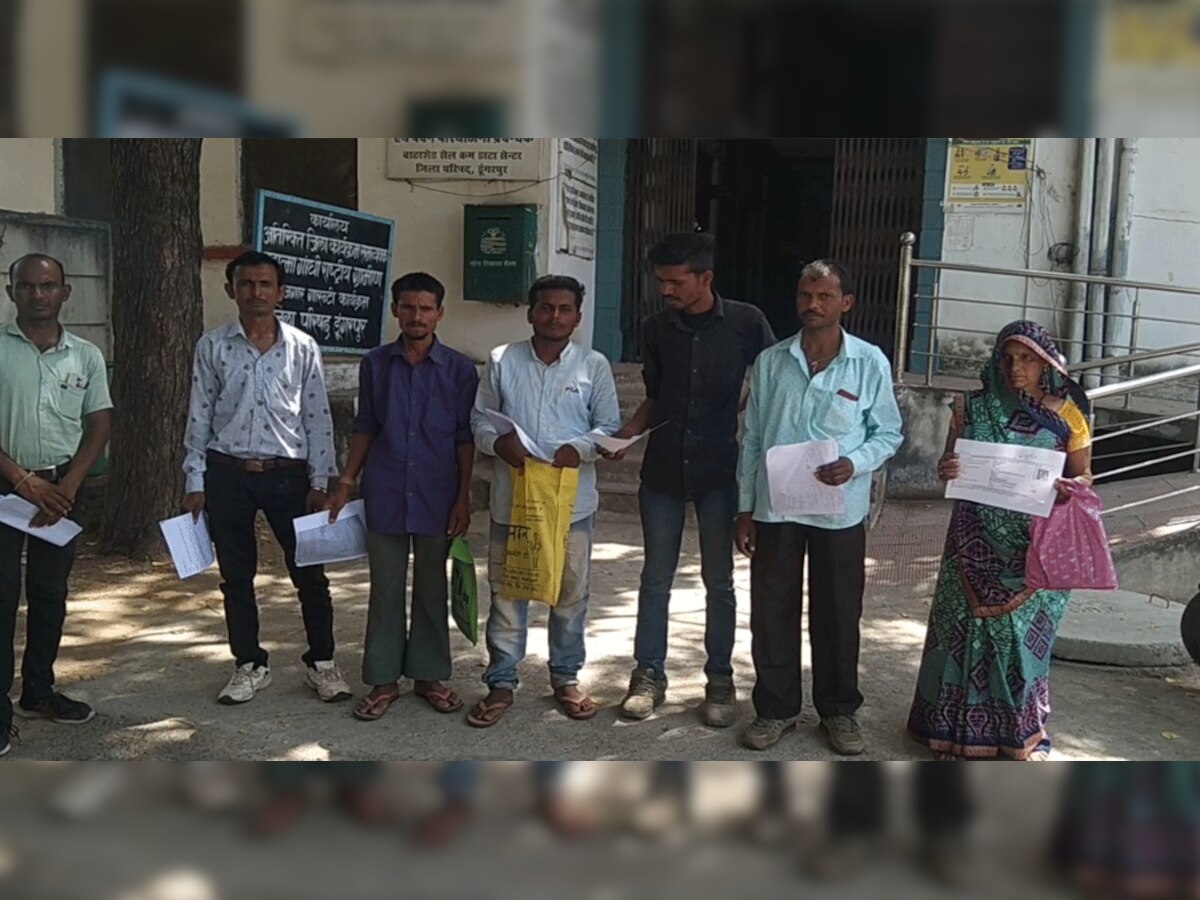 डूंगरपुर में पीएम आवास योजना में गड़बड़ी, सरपंच और वीडीओ पर गबन का आरोप