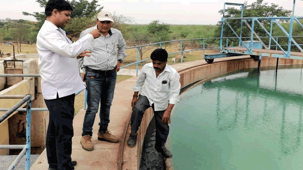 Sangod Water supply department swung into action after complaints of