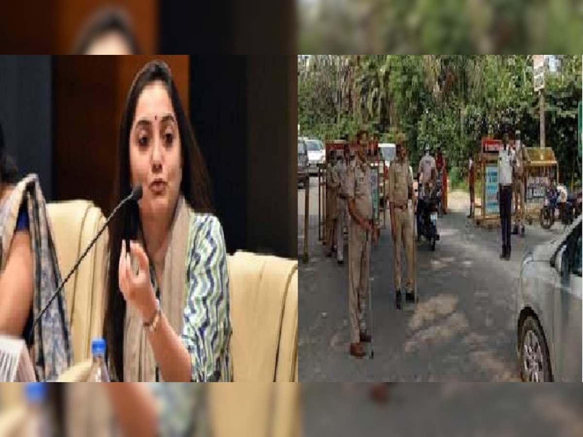 Nupur Sharma Controversy: सीवान में पुलिस और जिला प्रशासन अलर्ट, चौक-चौराहों पर तैनात है पुलिस बल 