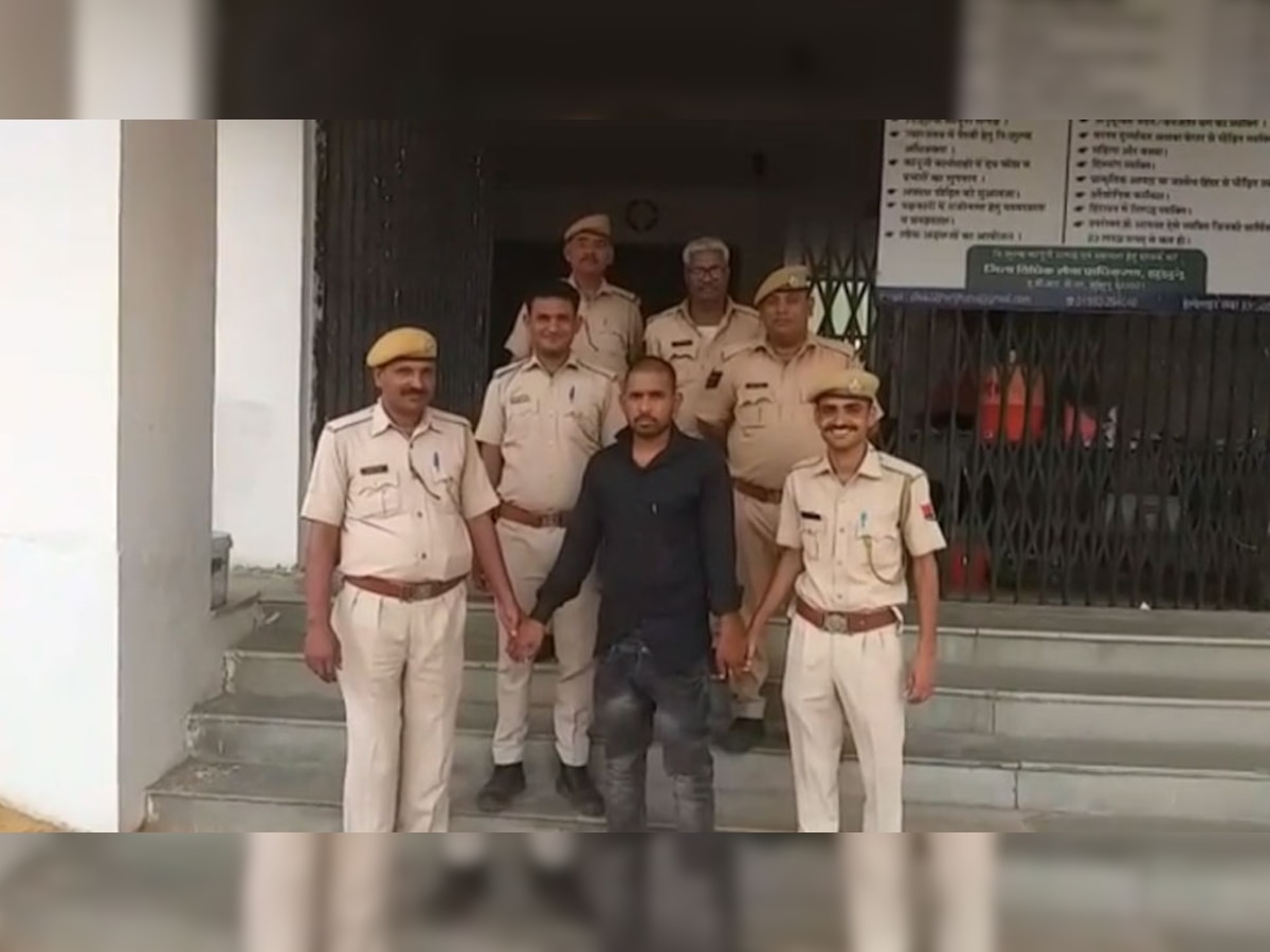 पुलिस ने आरोपी चिंटू को गिरफ्तार किया