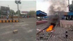 मध्य प्रदेश में 'अग्निपथ प्रवेश योजना' का विरोध, छात्रों ने किया उग्र प्रदर्शन