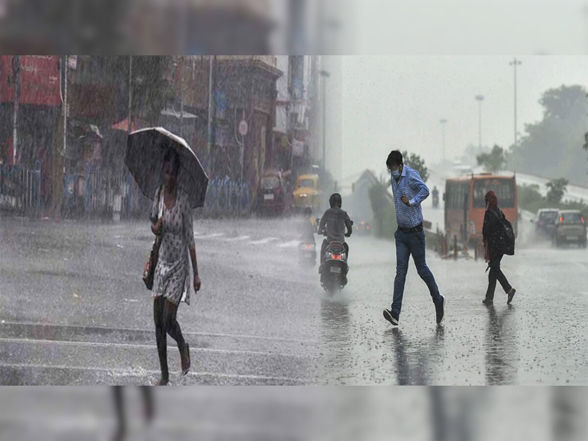 मौसम विभाग का शनिवार को तेज बारिश का अलर्ट जारी. 