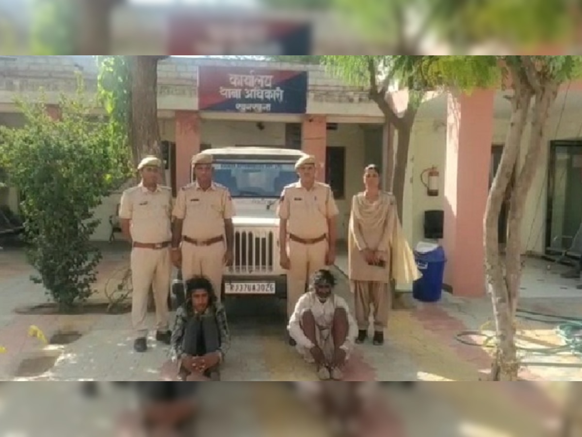  पशु चोरी मामले में खुनखुना पुलिस की कार्रवाई, 48 घंटों के अंदर छुड़वाए 10 बकरे-बकरी