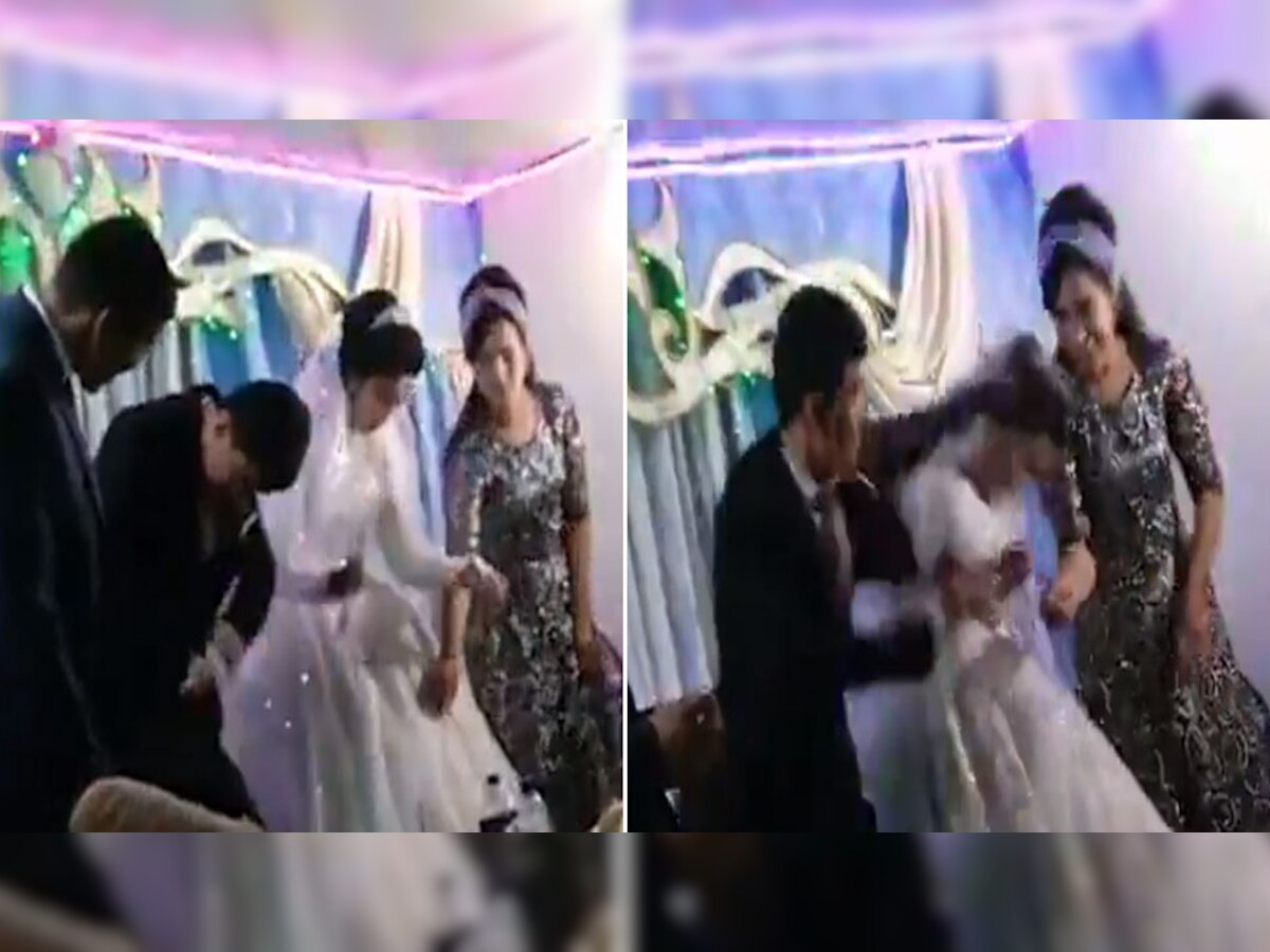 Viral Video: दूल्हे ने स्टेज पर ही दुल्हन के साथ किया ऐसा, लोगों ने लड़की को दे डाली तलाक की नसीहत!