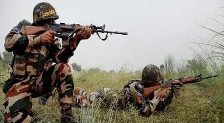 कश्मीर में सुरक्षाबलों ने चार आतंकी मार गिराए, पाकिस्तान से था एक दहशतगर्द