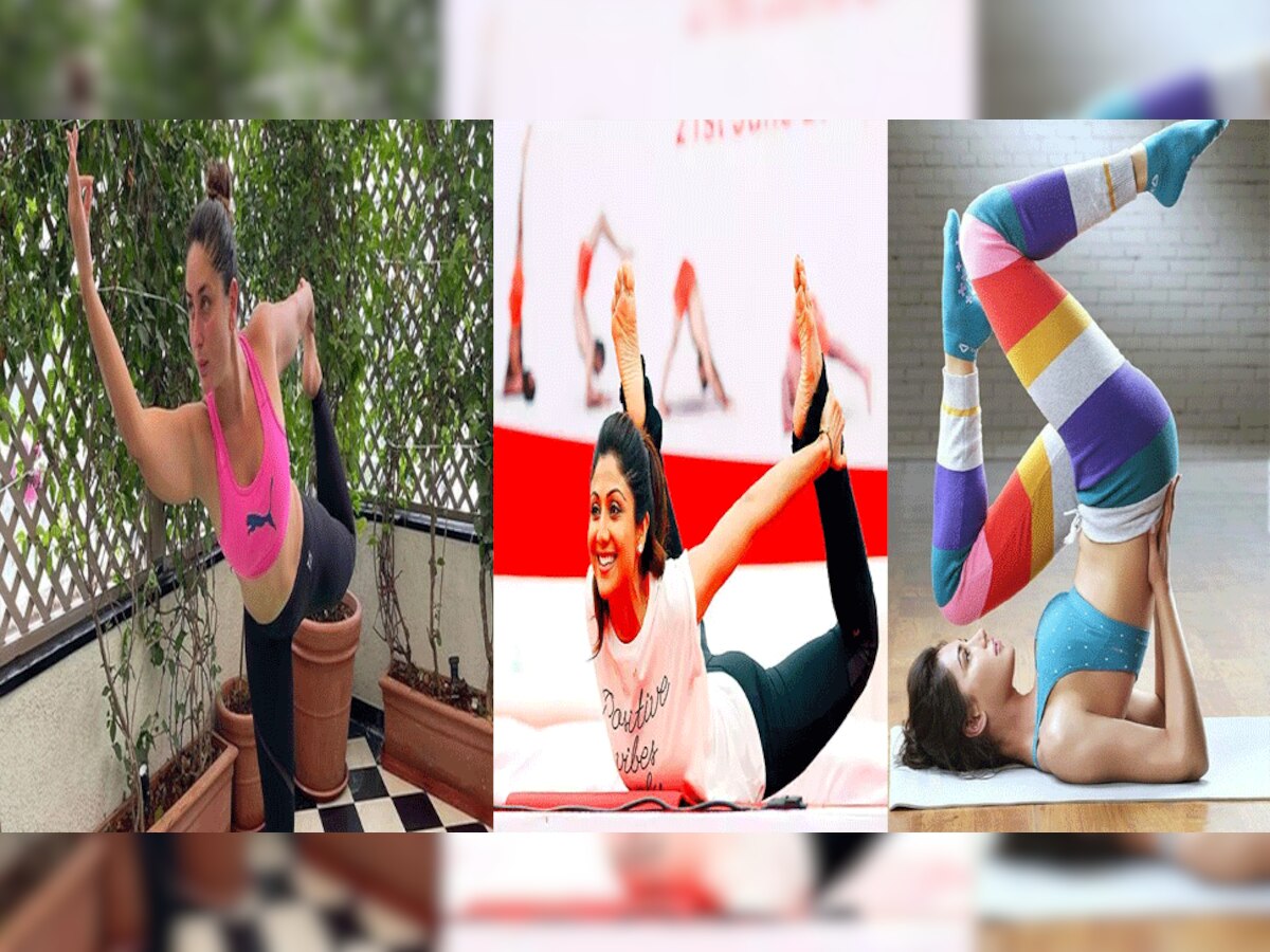 Yoga Day 2022: बॉलीवुड की वो 5 एक्ट्रेस, जिन्होंने योग से बनाया ग्लैमर फिगर, देखें फोटोज  