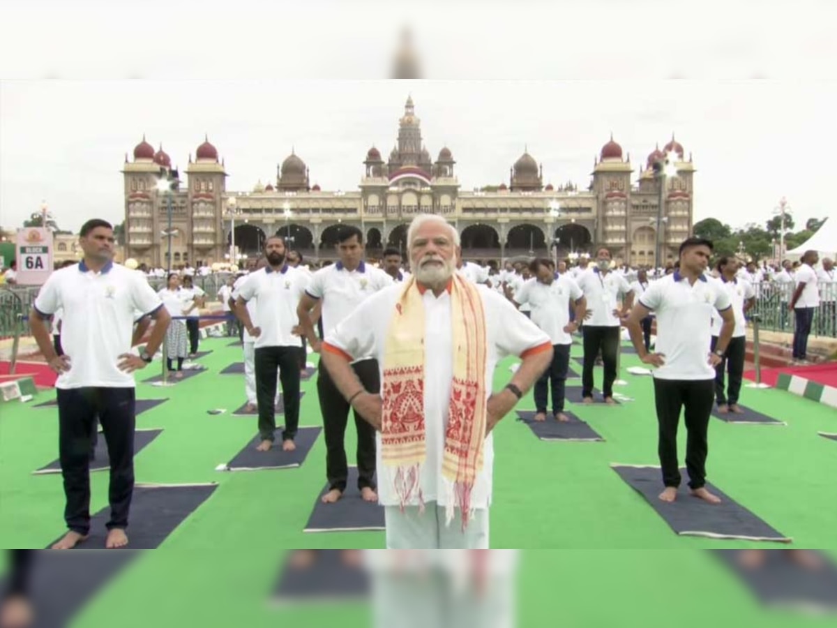 MP modi yoga 