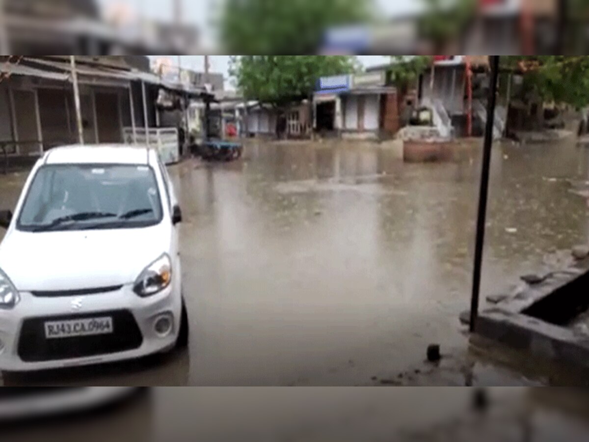 Lohawat Weather: लोगों को गर्मी से राहत, दो घंटे हुई प्री मानसून की झमाझम बारिश 