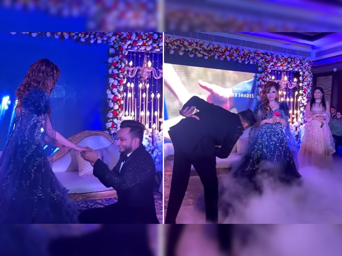 Wedding Video: दूल्हे को करना नहीं आता था डांस, फिर भी दुल्हन के सामने यूं दिखाया रोमांटिक अंदाज; लोगों ने कहा कुछ ऐसा