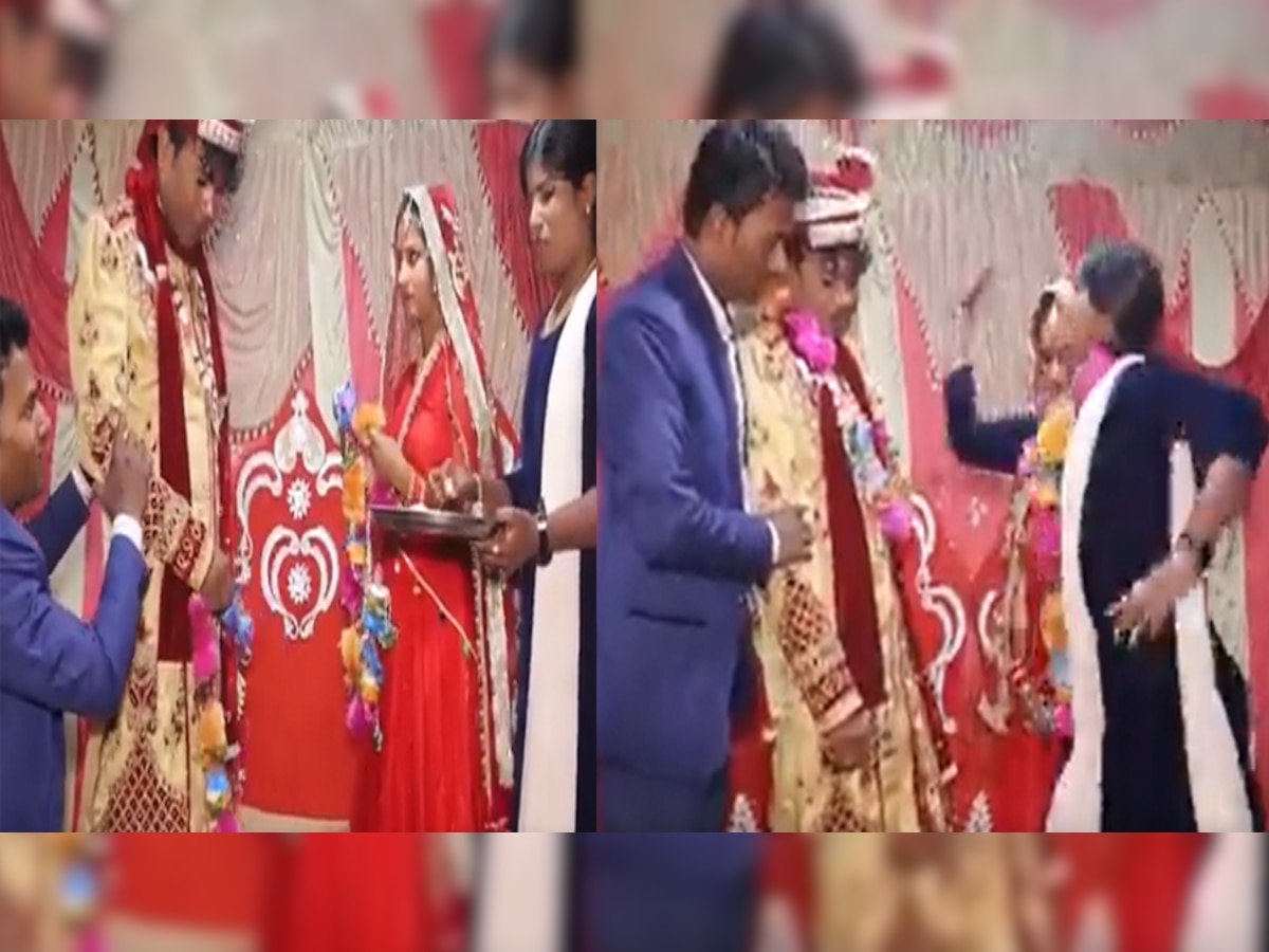 Marriage Video: होने वाली पत्नी की जगह साली को पहना दी वर माला; फिर हुआ ये काम