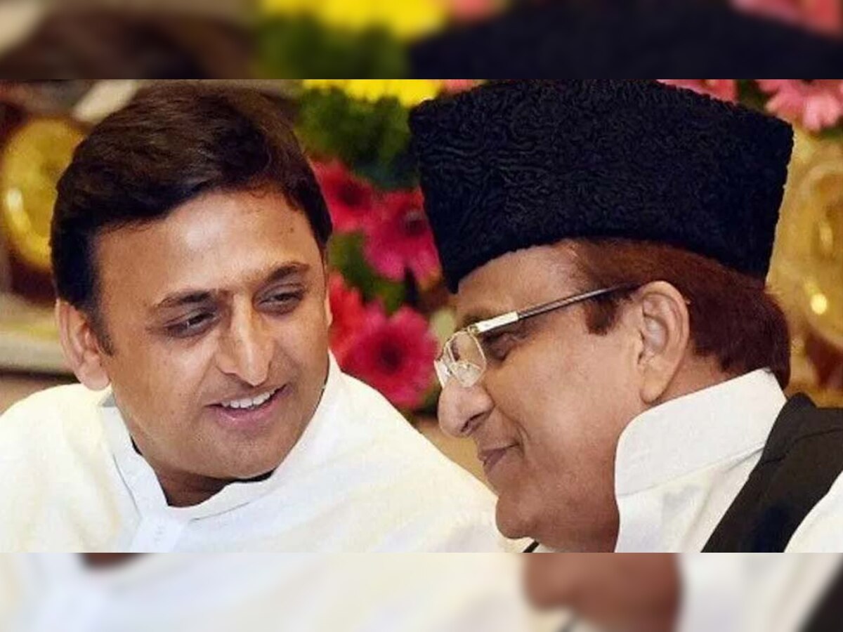 Azam Khan Akhilesh Yadav 