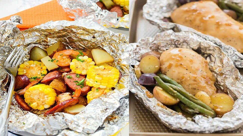 aluminum foil Paper for packing food can be dangerous know side effects