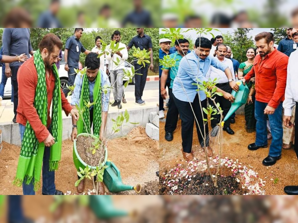 ग्रीन इंडिया चैलेंज में शामिल हुए सुपरस्टार सलमान खान, फैंस से की पौधे लगाने की अपील 