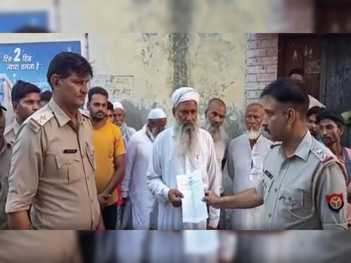 संभल: पुलिस ने गैंगस्टर एक्ट के आरोपी कुख्यात गौ तस्कर भूरा की 86 लाख की प्रॉपर्टी की जब्त 