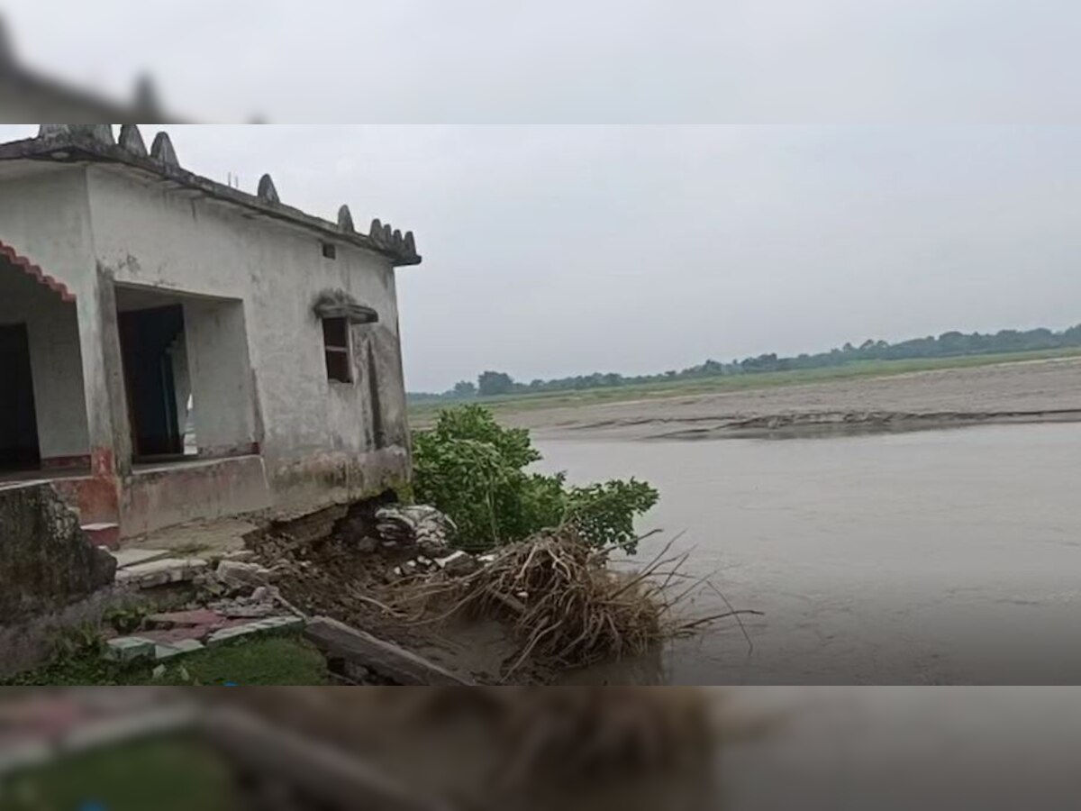 Flood in Kishanganj: किशनगंज में तेज हुआ नदियों का कटाव, गोगोरिया गांव के ग्रामीण परेशान