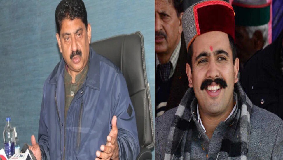 Rural MLA Vikramaditya Singh once again admonished Minister