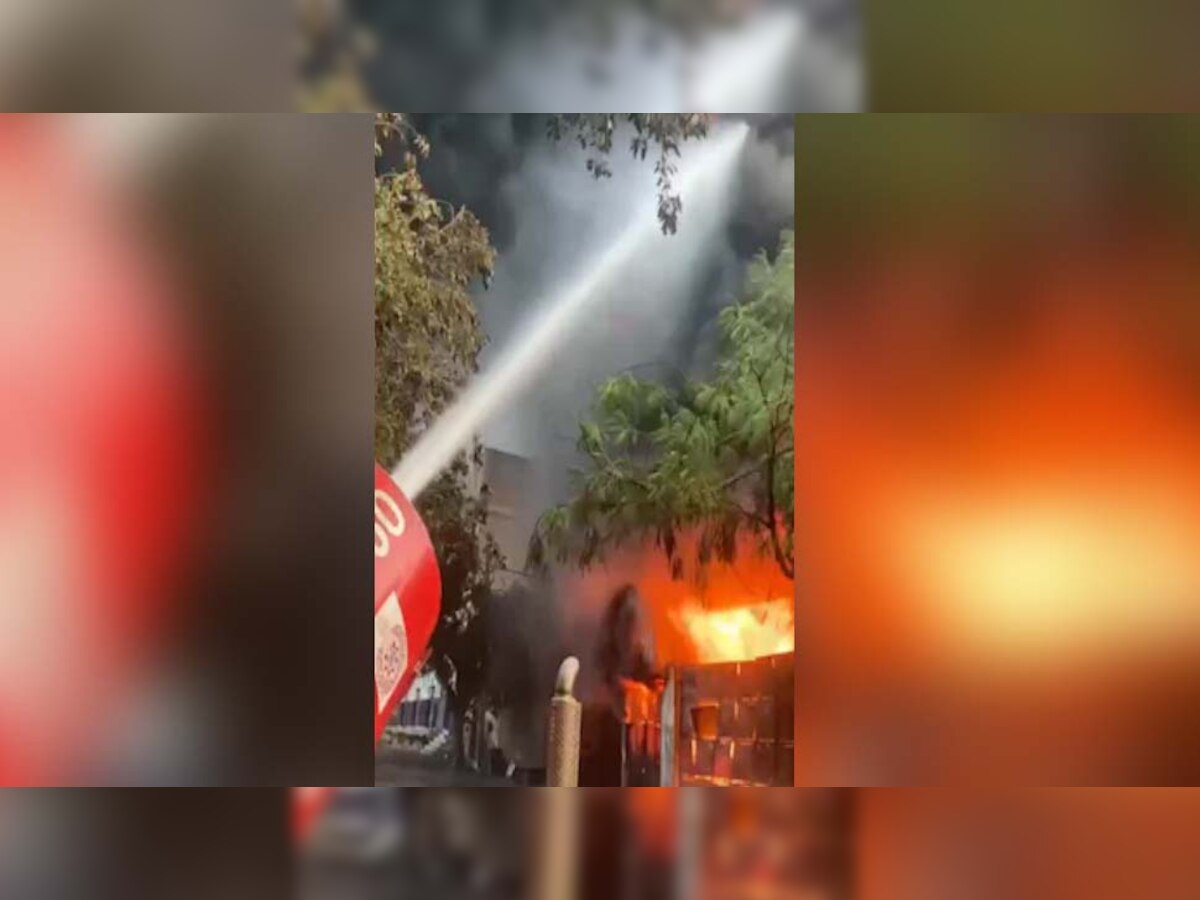 Fire in Delhi 
