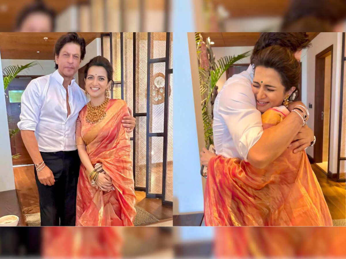 SRK At Wedding: शादी में जश्न मनाते दिखे शाहरुख खान, मशहूर एक्ट्रेस को बाहों में भरे सामने आई Unseen Photos