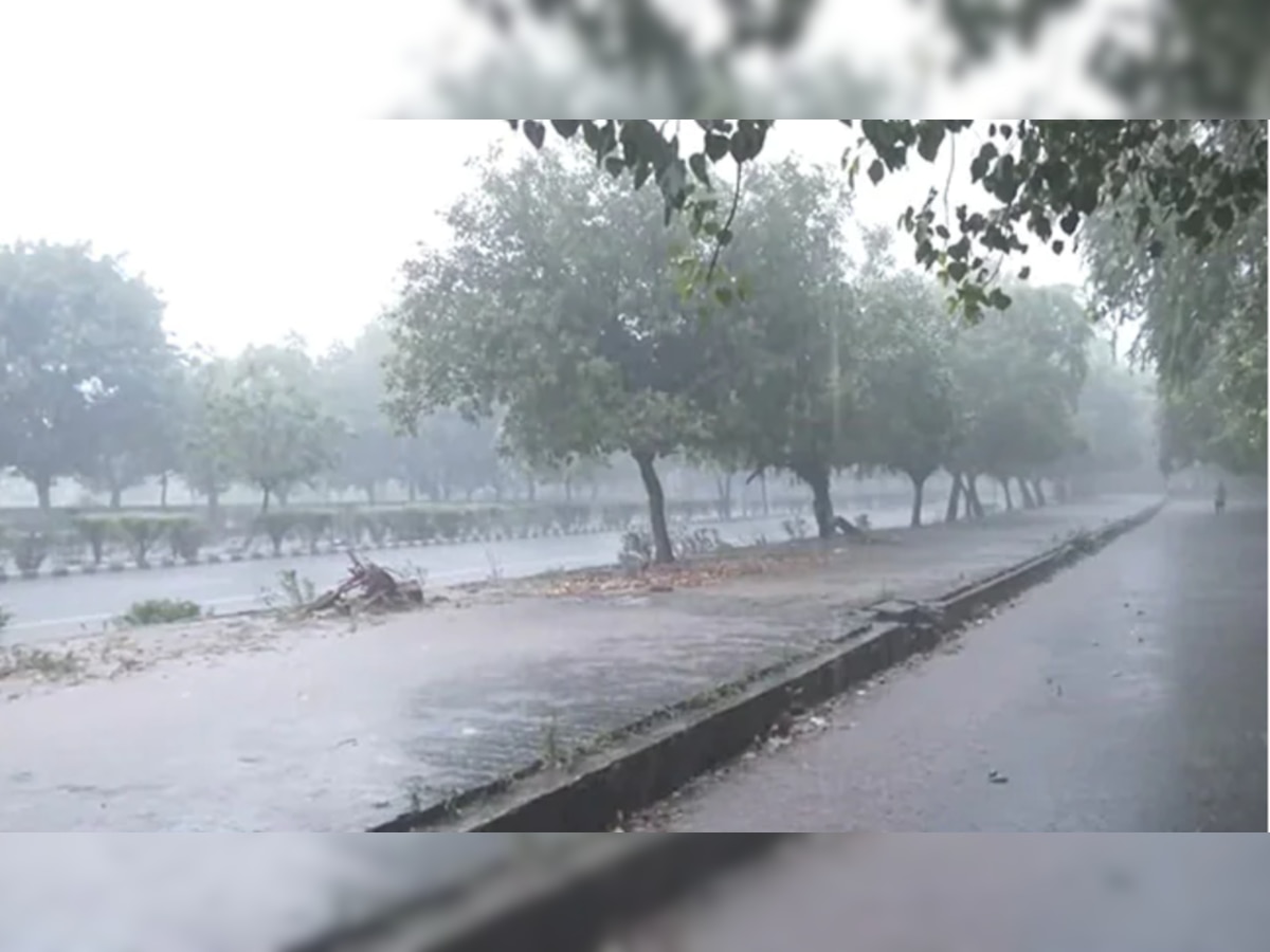 Delhi Monsoon: दिल्ली-NCR में झमाझम बारिश के साथ मौसम ने ली करवट, आंधी-तूफान का अलर्ट जारी