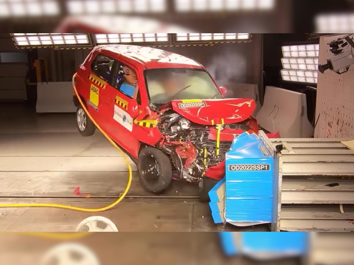 Maruti Suzuki S-Presso के क्रैश टेस्ट का वीडियो, Global NCAP ने दी इतनी सेफ्टी रेटिंग