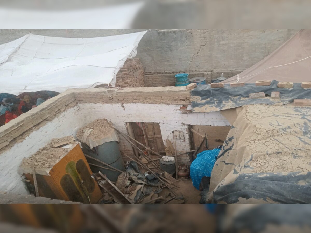 मकान की छत गिरने से हुआ बड़ा हादसा, 2 लोगों की हुई मौत 