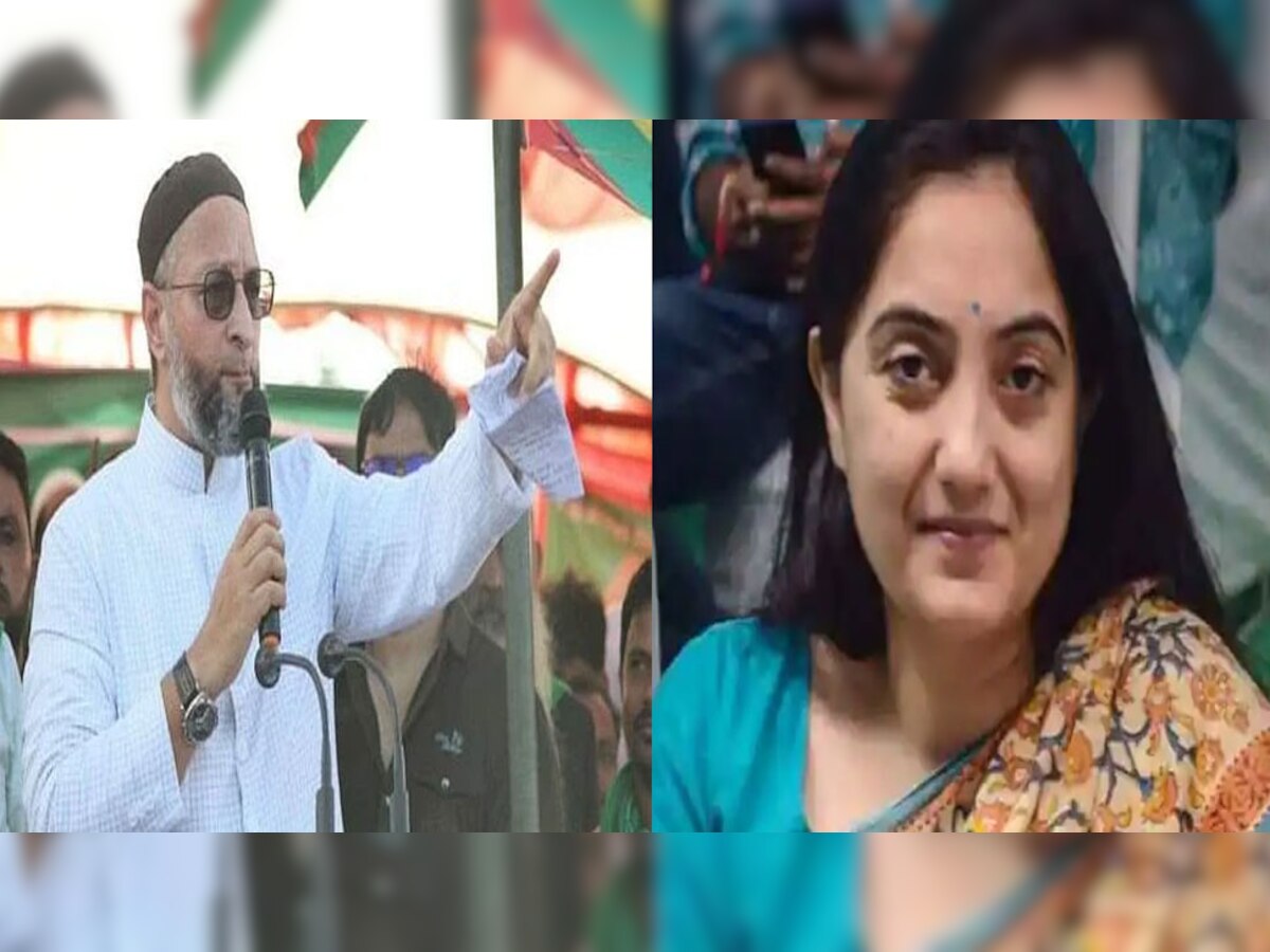 Nupur Sharma Controversy: 'नूपुर शर्मा को बचा रही है BJP', ओवैसी ने दोहराई गिरफ्तारी की मांग