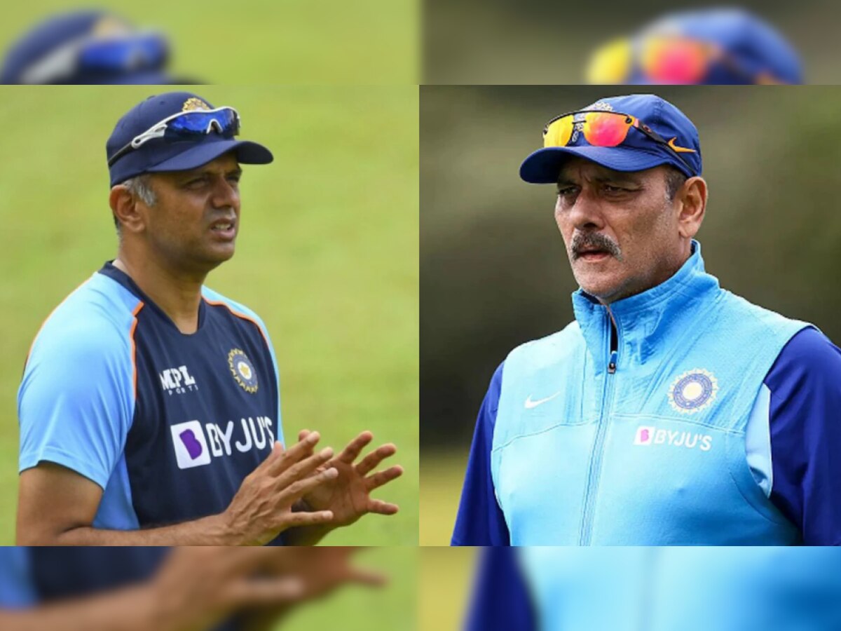 Ravi Shastri की छुट्टी के बाद द्रविड़ को बनाया गया था कोच, अब लंबे समय बाद निकाली दिल की भड़ास