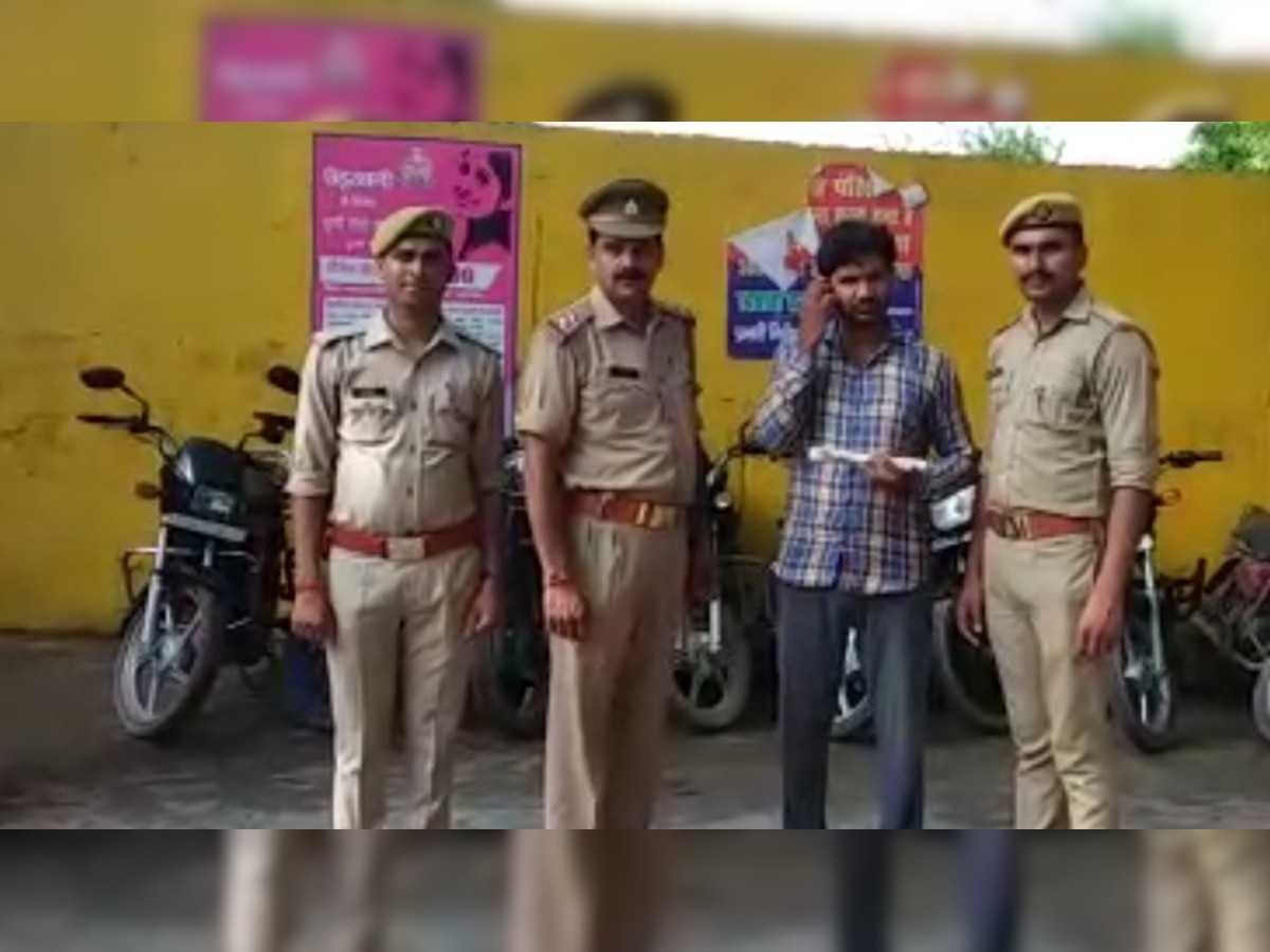 पुलिस मुठभेड़ में 25 हजार का इनामी बदमाश गिरफ्तार, मैकेनिक बन करता था वारदात