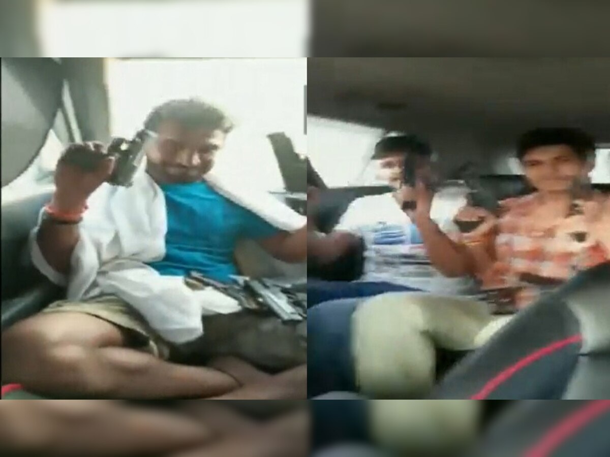 Sidhu Moose Wala shooters Video: मूसेवाला की हत्या के बाद शूटर्स ने मनाया था जश्न, गाड़ी में लहराए हथियार, वीडियो हुआ वायरल