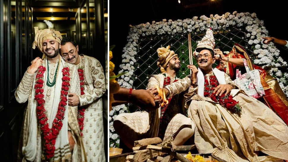 Gay Couple ने धूमधाम से रचाई शादी, सात फेरे लेकर यूं विदा हुए दोनों; तस्वीरें हुईं Viral